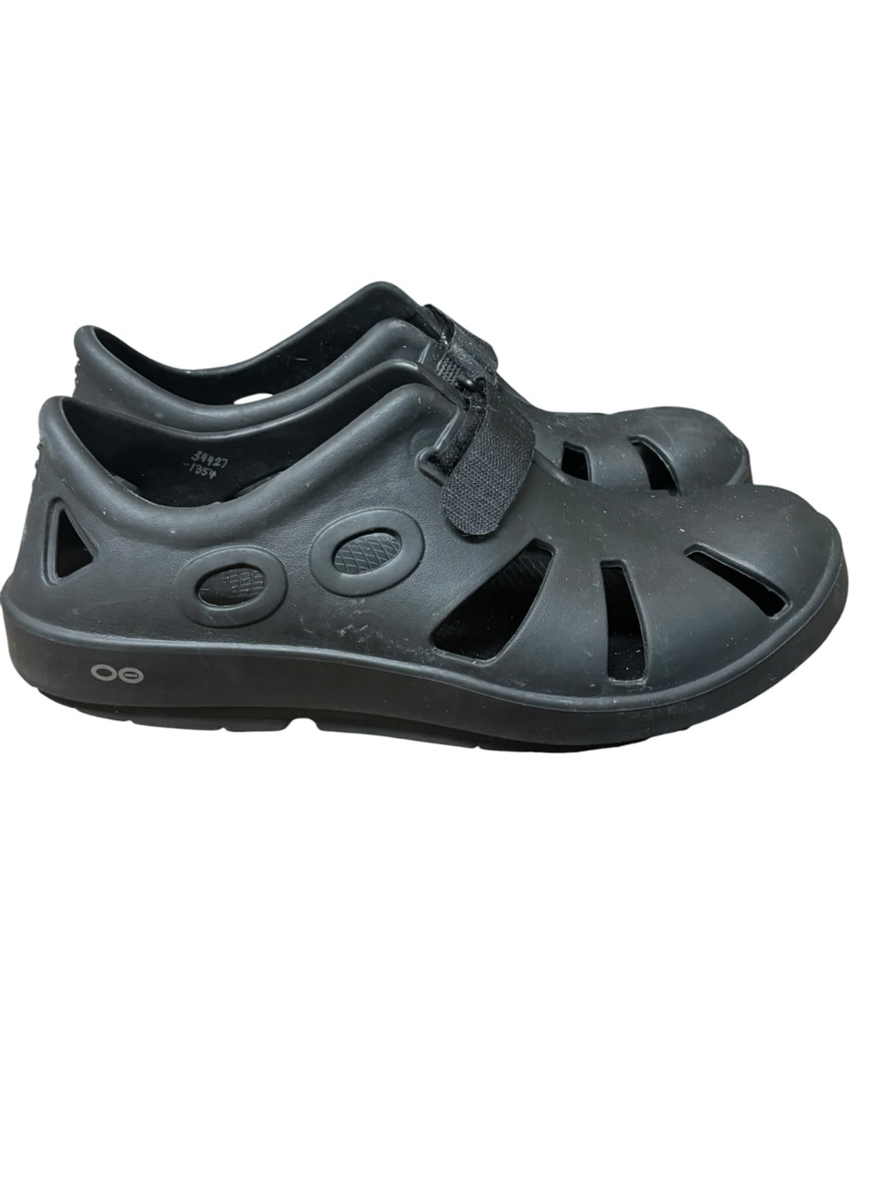 Oofos shoes men’s 12 oocando recovery sandals outdoor casual black